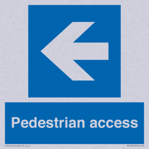 Pedestrian access
